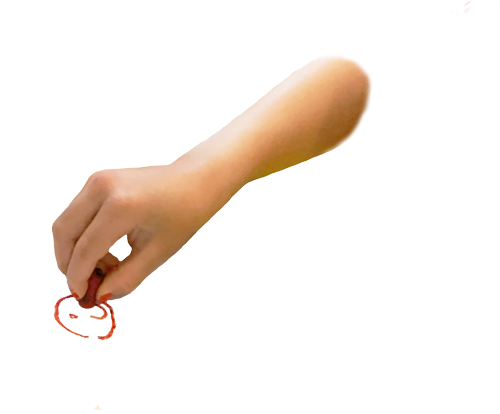Kinder malen Stift