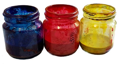 blaurotgelb
